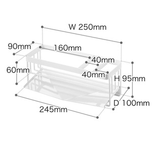 ชั้นวางของในครัวแบบประหยัดพลังงานทันสมัย พร้อมถาดรองน้ำสำหรับอุปกรณ์ทำความสะอาด ติดผนัง เหมาะสำหรับใช้ในโรงแรม - Product Image 5