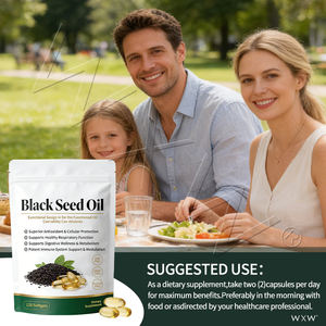 Cápsulas de Aceite de Semilla Negra, 120 Cápsulas, Nigella Sativa Orgánica para la Inmunidad, Antioxidante, Digestivo - Product Image 6