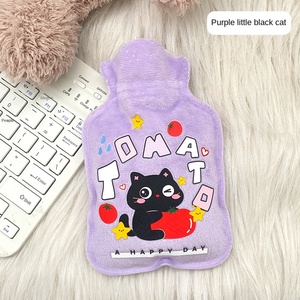 Flocking High Density PVC Small Water Injection Hot Water <b>Bag</b> Winter Student Portable <b>Mini</b> Cartoon Cute Hand Warmers - Product Image 6