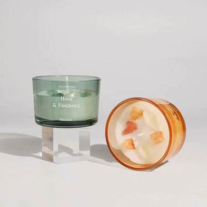 Luxury Scented Candles <b>Gift</b> <b>Set</b> New Releases with Personalized Aromatherapy Labels Glass Jar & Tin <b>Gift</b> Box - Product Image 2
