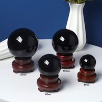 Bolas de Cristal Grabadas y Talladas a Medida con Modelo K9, Regalo Promocional Ecológico de Navidad
