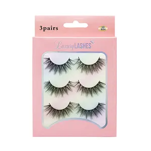 Özel ince bant 15 Mm kısa 3d sahte vizon kirpik satıcı Whosale yapmak kendi 15mm sentetik Lashes ürün paketi ile