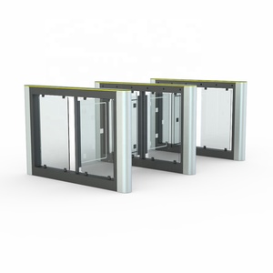 Tòa nhà văn phòng lối vào cho người đi bộ kiểm soát truy cập an ninh Swing turnstile cổng Hợp kim nhôm cổng tốc độ - Product Image 6