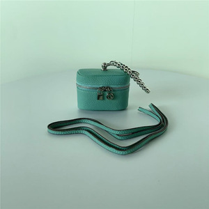 2026 Luxury Designer Fashion Small Headphone Case Lipstick Zipper Bag Leather Mini Coin <b>Wallet</b> Purse Pouch Bag for Kids - Product Image 5