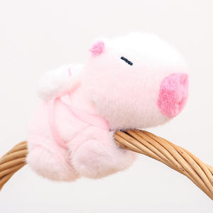 Agente de compras relleno Snap brasalete mano banda felpa capybara animal pulsera <span class=keywords><strong>Capibara</strong></span> peluche juguete Yiwu agente de juguete - Product Image 5