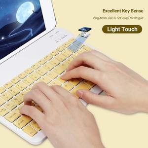 Custom Portable Teclados Y <b>Mouse</b> Inalambricos Oficina <b>bluetooth</b> Keyboard and <b>Mouse</b> Com Para Tablet - Product Image 4
