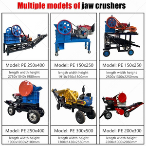 Trituradora de Mandíbulas Móvil de Diésel PE250X400 de Alta Eficiencia en Oferta, para Canteras y Minas, Trituradora de Mandíbulas para Roca Dura Pequeña - Product Image 5