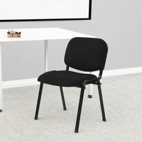 Chaise d'appoint en tissu durable pour salle à manger, tendance européenne, haute qualité, design simple, pour salon et bureau