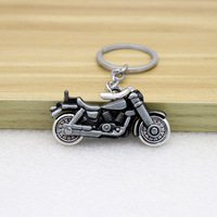 Pendentif Moto à Succès Transfrontalier : Décoration Simulant des Roues de Moto en Mouvement