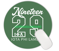 Kız Öğrenci Yurdu Mouse Pad'i Phi Delta Kappa Ulusal Kız Öğrenci Yurdu Yüksek Kaliteli Yuvarlaklık Rahat Özel Kauçuk Mouse Pad Ofis İçin