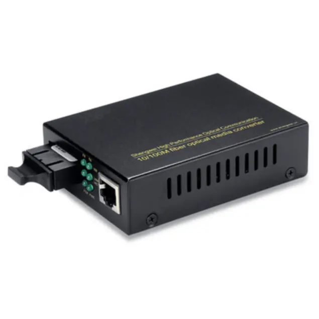 Fiber optic Ethernet Media Converter a Pair of 10/100M Single Fiber 1310/1550nm 20km