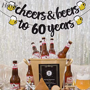 В стиле Hstyle украшения для дня рождения и пива 30 лет баннер для мужчин и женщин фон для дня рождения свадьба годовщина вечеринка - Product Image 5