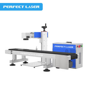 Máquinas de Marcado Láser de Enfoque Automático Perfect Laser - Venta Directa de Fábrica para Bolígrafos con Cinta Transportadora Personalizada 10w 20w 30w 50w - Product Image 4