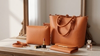 Sac à bandoulière pour femme tendance Normcore, imperméable en PU, ouverture supérieure, doublure en polyester, sac à main simple pour femme pour le shopping quotidien et les trajets domicile-travail