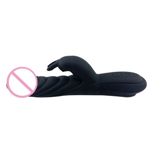 Ensemble de jouets vibrants pour adultes Black Rabbit Ears, 8 modes puissants, accessoires sensoriels doux, réaliste, portable, amusant pour les femmes et les hommes - Product Image 4