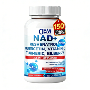 Cápsulas de Resveratrol NAD de Marca Privada OEM para Mujeres y Hombres |   Salud Radiante de la Piel - Product Image 1