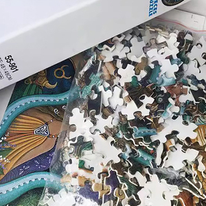 <span class=keywords><strong>Puzzle</strong></span> en papier de 500 pièces des douze constellations pour la relaxation et le divertissement - <span class=keywords><strong>Puzzle</strong></span> rond OEM - Product Image 6