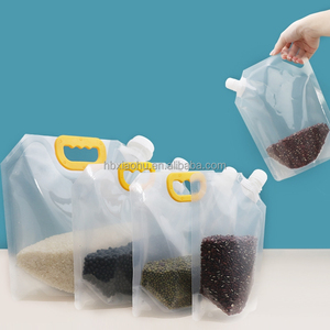 Semi di soia, fagioli mung, fagioli rossi di mais macinato, condimenti di riso miglio sacchetti di imballaggio trasparente sacchetti di imballaggio con manico - Product Image 3