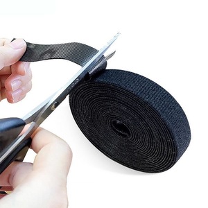 Hoge Kwaliteit Elastische Nylon Velcro Sluiting Zelfklevende Dubbelzijdige Karabijnhaak Fabriek Prijs - Product Image 5