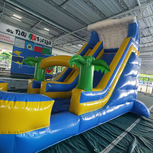 زحليقة مائية تجارية صغيرة رائجة من كالوين، زحليقة مائية تجارية قابلة للنفخ بتصميم رخامي للبالغين للتأجير في الحفلات - Product Image 5