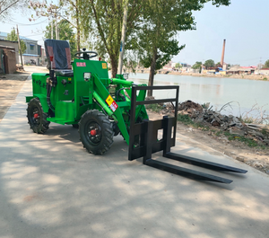 Energi Baru 18 Hp Diesel <span class=keywords><strong>Loader</strong></span> Kecil Silinder Tunggal HT650 Sekop Lader Mini dengan Harga Terbaik - Product Image 5