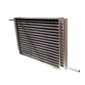 Radiador Industrial de Tubos Aletados para Agua Caliente, para Sistemas de Calefacción con Calderas de Leña, Serpentín Intercambiador de Calor para Calefacción de Aire - Product Image 2