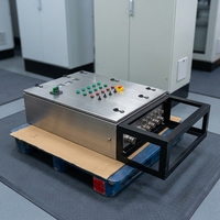 Armoire électrique en acier inoxydable SS304 IP66, boîte de distribution basse tension 125A, 380V, équipement d'automatisation industrielle pour usine