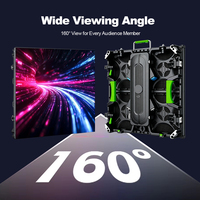 Pantalla LED COB de paso pequeño P2.604/1.64x1.64ft 4K para cine en casa, pantalla de video LED para sala de cine privada