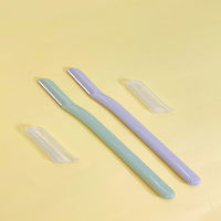 Nouvelle tendance super qualité tondeuse à sourcils emballage écologique le meilleur rasoir à sourcils lames
