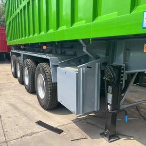 <span class=keywords><strong>SAIL</strong></span>カスタムディーゼル4軸シリンダーティッピングティッパーダンパーダンプトレーラー先端ローリーダンプトラックトレーラー - Product Image 5