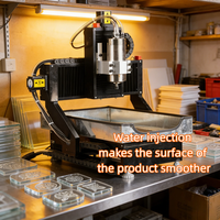 JS 3040 3-assige mini CNC-machine met gietijzeren behuizing, desktop CNC-freesmachine voor hout, metaal, hobby en doe-het-zelf gebruik.