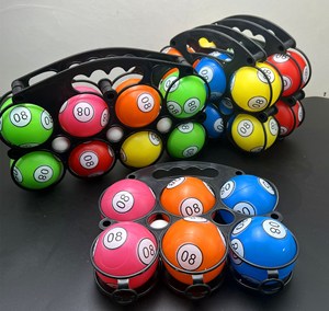 Palla da <span class=keywords><strong>Bocce</strong></span> in <span class=keywords><strong>plastica</strong></span> per bambini e adulti all'aperto portatile con custodia - Product Image 5