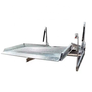 होम गैरेज पार्किंग उपकरण कार स्टेकर लिफ्ट के लिए समायोज्य मिनी टिल्टिंग कार लिफ्ट - Product Image 2