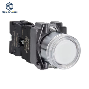 ปุ่มกดเรืองแสง XB2 รุ่นใหม่และของแท้ สีฟ้า XB2BW31B1C XB2BW31M1C - Product Image 1