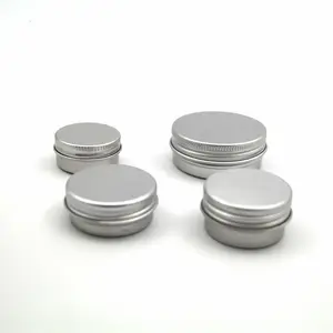 Aluminum Round Metal Tin Container With Lid Small Sample Container DIY Lip  Balm,storage Jar, Shampoo Bar Soap Tin, Hand Body Cream 