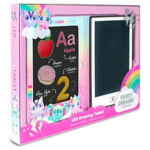 Tablet LCD da colorare con 20 fogli con modelli Sweet Dreams Friends - Product Image 1