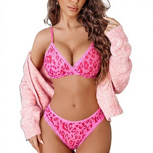 Avidlove Naughty <b>Sexy</b> Floral Wire Free Adjustable Straps Lingerie <b>Sets</b> for Women Bralette and Thongs Panty <b>Set</b> - Product Image 3