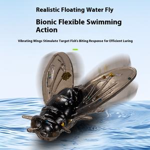 Leurre de pêche imprimé en PVC souple – Hameçons artificiels pour la pêche en eau salée, poisson-chat, brochet, carpe argentée, utilisation en lac/rivière - Product Image 5