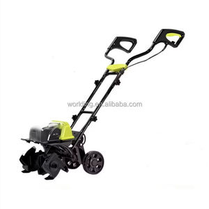 Motoculteur multifonctionnel AEAI à double batterie, à essence, pour le désherbage et le travail du sol, avec engrenage central - Product Image 1