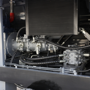 Pompe à béton sur remorque JIUHE Chine, haute efficacité, qualité incroyable, DHBT50 60 80 100 - Product Image 2