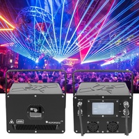 3W 5W RGB Full Color ILDA Laser Lights pour DJ Disco Night Club Party Bar Show pour Bluetooth DMX512 Control Stage Lights