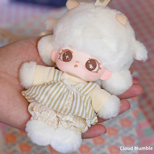 Pendentif de sac à dos en peluche personnalisé, porte-clés figurine d'action, boîtes mystères OEM en vinyle PVC, jouets mignons et adorables, poupée mystère - Product Image 3