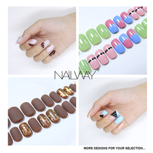 Nailway - 24 <span class=keywords><strong>Uñas</strong></span> <span class=keywords><strong>Postizas</strong></span> Cortas Cuadradas en Color Marrón Mate y Brillante - Product Image 6