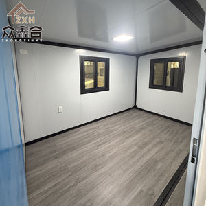 カスタム20フィート輸送コンテナハウスモデル モダンデザイン 通気性のあるサンドイッチパネル 建築模型 フラットピッチ - Product Image 4