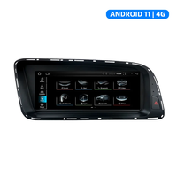4 + 64G Écran 8.8 pouces 8 CORE autoradio Q5 Android Car Stereo Auto GPS Navigation Wireless Carplay pour Audi Q5 2009-2017