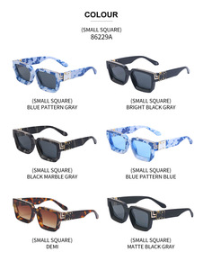 Occhiali da Sole di Lusso da Uomo di Marca di Moda Popolare, Modello Millionaire, Quadrati, Alta Qualità, Personalizzabili, Vendita all'Ingrosso - Product Image 4