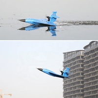 Avion télécommandé multifonctionnel pour avion RC sans balais avec batterie 11.1V 3S Modèle d'avion aérodynamique