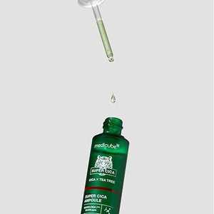 Ampoule Super Cica MEDICUBE 40ml, sérum coréen pour le soin de la peau, apaisant, anti-rides et éclaircissant, soin du visage avec extrait de Cica, article tendance - Product Image 3