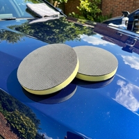 Disque de décontamination auto-agrippant en argile magique de 6 pouces pour l'élimination des résidus de peinture et des taches de fer, tampon de nettoyage de peinture automobile, vente en gros
