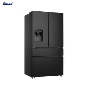 Refrigerador de Puerta Francesa de Acero Inoxidable de Gran Capacidad de 578L con Dispensador de Agua, Modelo DM-751WH, Sin Escarcha - Product Image 2